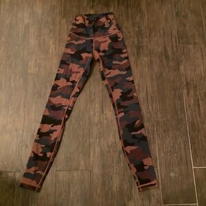Camouflage Lululemon Leggings Size 0